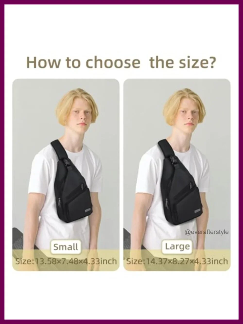 N/A versatile crossbody